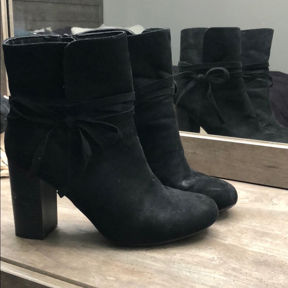 Black booties